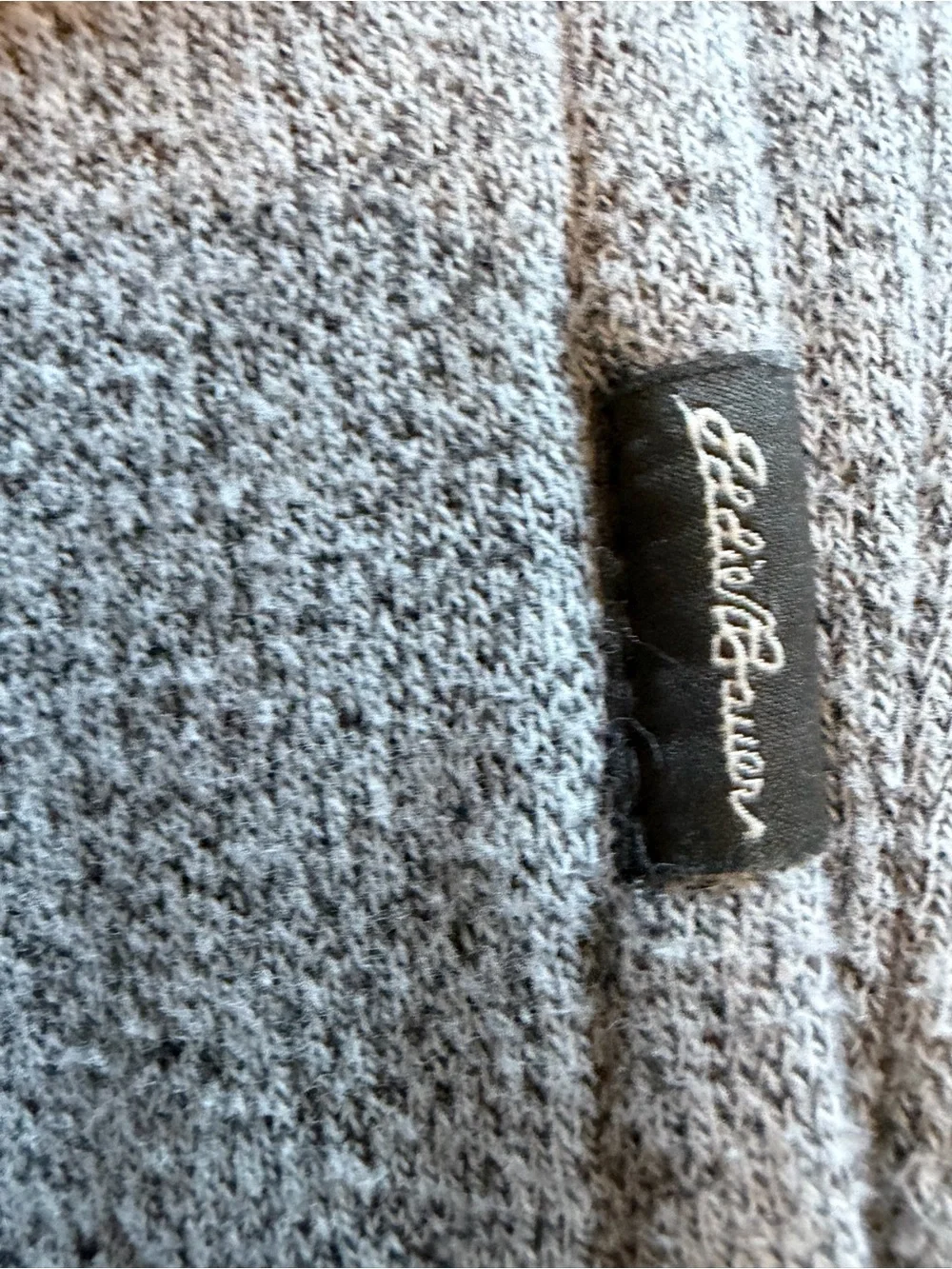 Eddie Bauer Light Gray Men's Fleece Joggers